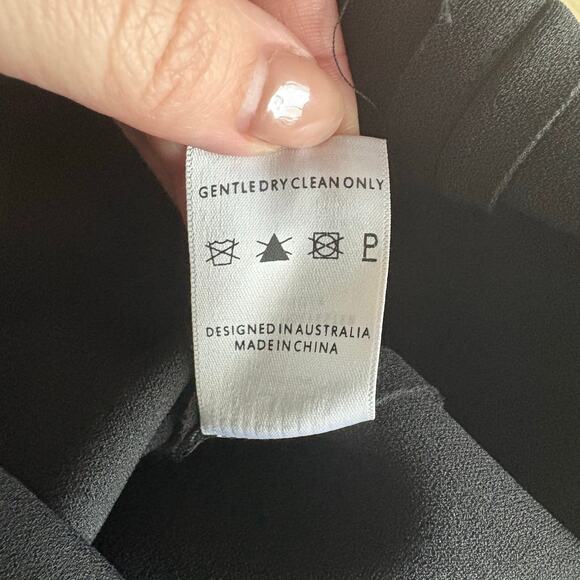 MISHA Desiree Black Dress Size US 4 - Picture 9 of 9